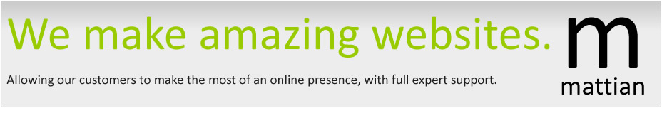 Mattian provides complete IT and Website Management Solutions